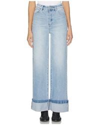 A.Brand - 94 Wide Turn Up Jeans - Lyst