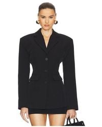 Helsa - Recycled Twill S Curve Jacket - Lyst