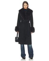 Jonathan Simkhai - Kinsley Belted Long Coat - Lyst
