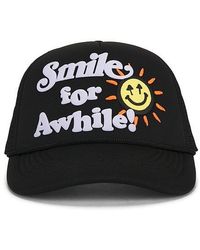 Happy Caps - Smile For A While Trucker Hat - Lyst