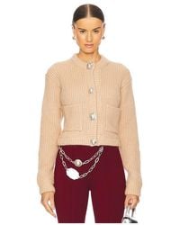 Area - Gemstone Button Cardigan - Lyst