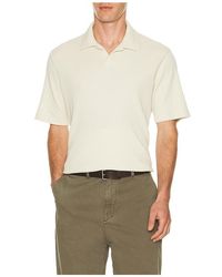 Theory - Soft Waffle Short Sleeve Polo - Lyst