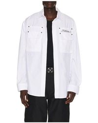 Off-White c/o Virgil Abloh - Type Arrow Overshirt - Lyst