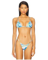 Cin Cin - X Revolve Era Ruched Triangle Top - Lyst