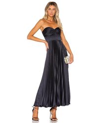 slim fit dress slacks Amur Belle Dress in Navy