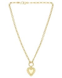 Brinker & Eliza - Collar Colgante En Color Oro Metálico Talla - Lyst