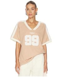 Araminta James - Chilli 99 Waffle Tee - Lyst
