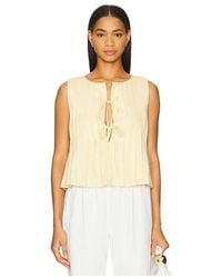 Elodie the Label - Kali Linen Top - Lyst