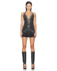 HAELO - Gradient Studded Mini Dress - Lyst