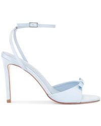 Black Suede Studio - Albie 100 Bow Sandal - Lyst