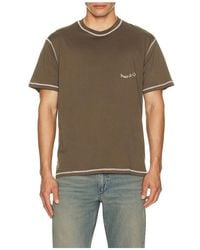 Museum of Peace & Quiet - Wordmark Reverse Stitched T-Shirt - Lyst
