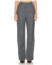 Ganni - Wool Melange Suiting Straight Pant - Lyst