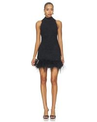 MAJORELLE - Starlette Feather Dress - Lyst