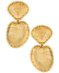 Lelet - Kya Ball Chain Seashell Drop Earrings - Lyst