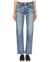 Moussy - Linden Slim Straight Jeans - Lyst