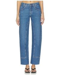Free People - X We The Free Risk Taker Mid-Rise Straight - Lyst