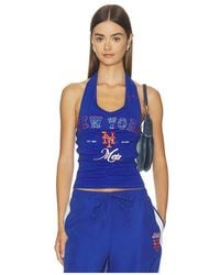 OFF SEASON - Ruched Halter Top - Lyst