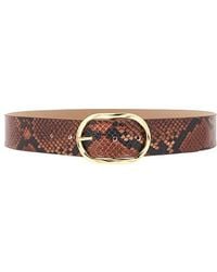 B-Low The Belt - Kyra Python Belt - Lyst