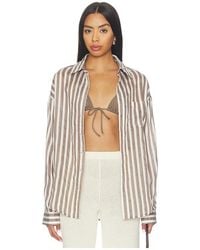 ALL THE WAYS - Minnie Button Down Top - Lyst