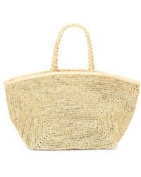 Flora Bella - Vallejo Lux Crochet Raffia Tote - Lyst