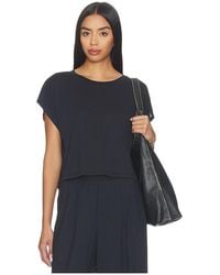 Beyond Yoga - Studio Luxe Cropped Tee - Lyst