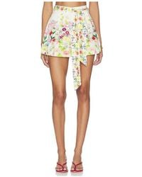 CAMILLA - Tuck Front Short With Belt - Lyst