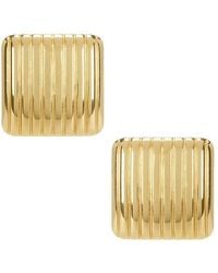 CENDRE - Pendientes Mara En Color Oro Metálico Talla En - Lyst