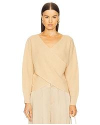 L'Agence - 'Agence Antonella クロスフロントプルオーバーセーター - Lyst