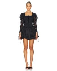 For Love & Lemons - Waverly Lace Mini Dress - Lyst