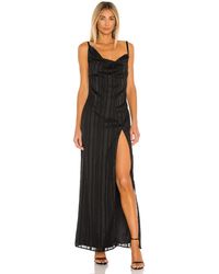Camila Coelho Reyna Maxi Dress - Schwarz