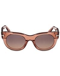 Tom Ford - Round Sunglasses - Lyst