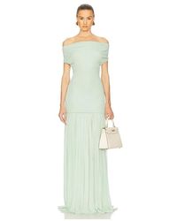 Helsa The Parasol Dress in Red | Lyst