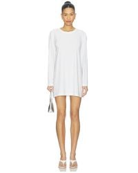 Norma Kamali - X Lifestyle Oversized Long Sleeve Mini Dress - Lyst