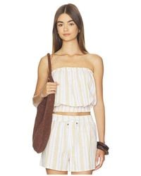 Bobi - Smocked Tube Top - Lyst