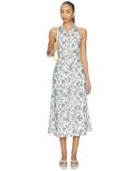 Veronica Beard - Mackey Dress With Smocking - Lyst
