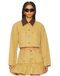 AFRM - Wrenley Cropped Jacket - Lyst