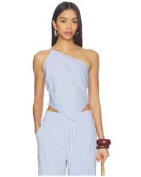 Line & Dot - X Revolve Claudine Asymmetrical Top - Lyst