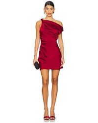 SNDY'S Tahlia Mini Dress in Brown | Lyst