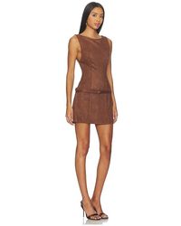 MORE TO COME Chrissie Mini Dress in White | Lyst