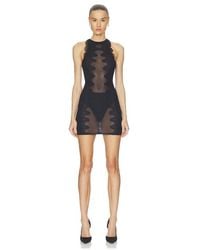 Halo - Wave Lace Mini Dress - Lyst