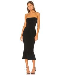 Norma Kamali - Strapless Fishtail Dress - Lyst