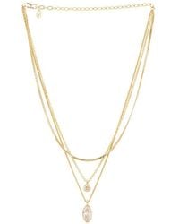 Ettika - Classic Multi Stone Pendant - Lyst