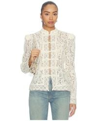 Steve Madden - Lace Aberdeen Top - Lyst