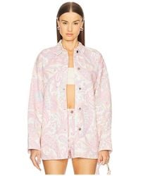 retroféte - Aurelie Denim Shirt - Lyst