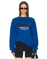 Tommy Hilfiger - Boucle Crew Neck Sweatshirt - Lyst