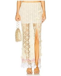 Andreeva - Handmade Crochet Skirt - Lyst