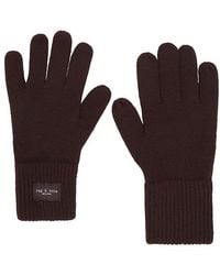 Rag & Bone - Blake Wool Blend Gloves - Lyst