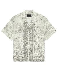 Stampd - Camisa Camp En Color Gris Talla (También En M, S, Xl/1X) - Lyst