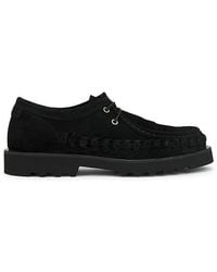 AllSaints - Zapato Skiff En Color Negro Talla En - Lyst