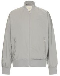 Calvin Klein - Cazadora Matte En Color Gris Talla En - Lyst